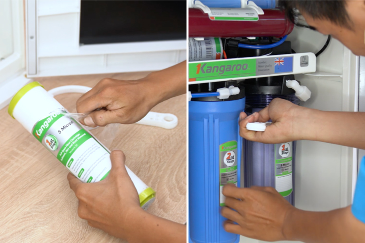 Những lưu ý trong quy trình lắp đặt máy lọc nước