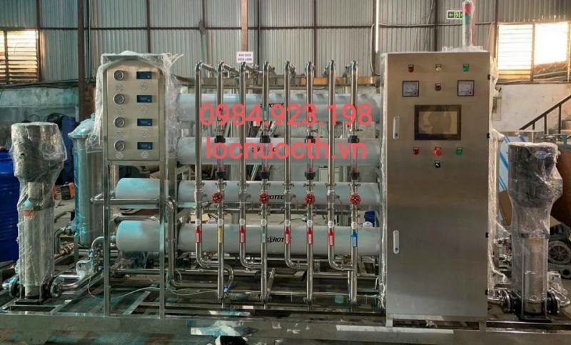 Hệ thống dây chuyền lọc nước tinh khiết hiện đại giá rẻ